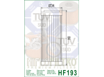 Φίλτρο Λαδιού HIFLO "HF193" Φίλτρο Λαδιού HIFLO "HF193"